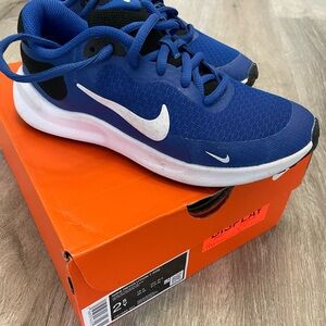 Nike Blue and White Sneakers Modern Athletic Design